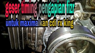 maximalkan pengapian fizr cdi rx king [upl. by Nomar]