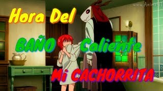 HORA DEL BAÑO Mahou Tsukai No Yome  Momentos Divertidos [upl. by Sailesh185]