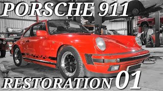 1984 PORSCHE 911 Restoration  Episode 01  The Beginning amp Strip [upl. by Derzon]