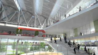 Technion Cornell NYC Tech Campus Interior View [upl. by Lim]