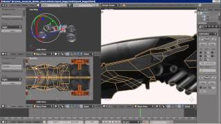 Futuristic Car Design WIP1 in Blender [upl. by Razaele191]