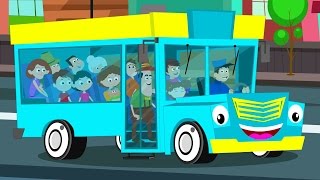 Wheels On The Bus Go Round And Round  Nursery Rhymes For Children [upl. by Rufus]