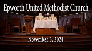 Epworth UMC online service for November 3 2014 [upl. by Perkins]