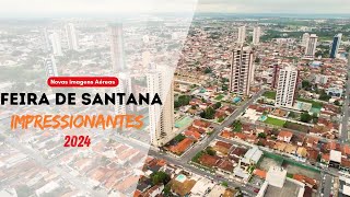 Novas imagens aéreas impresionantes de Feira de Santana [upl. by Tselec185]