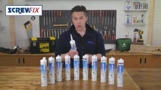 Screwfix  MAPEI MAPESIL AC 144 SOLVENTFREE SILICONE [upl. by Ansev]