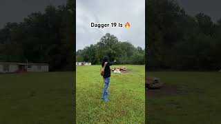 The Dagger is running smooth 👌🏾🔥 edc firearmsafety glock19 psadagger psa legallydangerous [upl. by Aicilf]