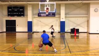 Basketball PDS CP3 Triangle Cone Drill [upl. by Zachery]