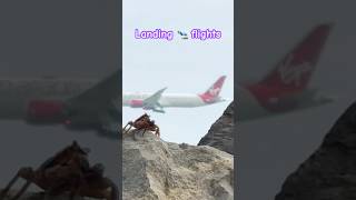 Maldives 🇲🇻 flight ✈️ ✈️ Landing 🛬 🛬 🛬 ✈️ ✈️ 🛬 Landing 🛬 maldives travel youtubeshorts [upl. by Zipah168]