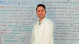 Prions and viroids class 11  Prions Viroids  Acellular life  Hindi Urdu  Pro Suresh Kumar [upl. by Hgierb599]