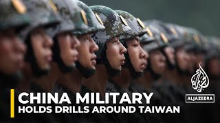 China military drills Taiwan mobilises forces as exercise begins [upl. by Ransell]