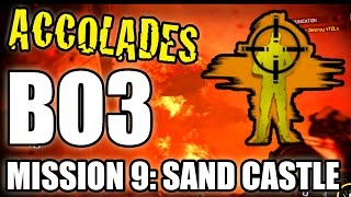 All Mission 9 Sand Castles Accolades  Call Of Duty Black Ops 3 [upl. by Florina]