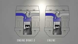 How a Jake Brake Works  Jacobs Vehicle Systems [upl. by Ormiston]