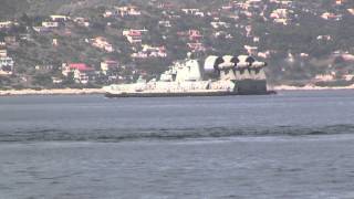 Hellenic Navy LCAC Kerkyra L182 [upl. by Awjan]