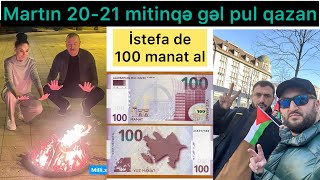 Novruş şənliyinə gəl istefa de 100 manat qazan Əliyevin Həpsxanasında yaşayan xalqım [upl. by Gromme]