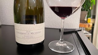 Domaine AmiotServelle ChambolleMusigny Premier Cru Les Charmes 2018 18 juin 2021 [upl. by Olinad]