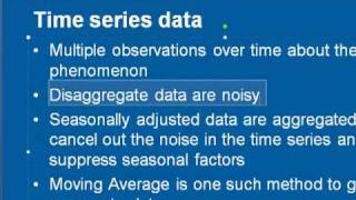 Moving Average analysis of time series data in MS Excel [upl. by Gamal]