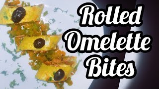 Rolled Omelette Bites with Cubanelle Pepper and Cheese [upl. by Tarah]