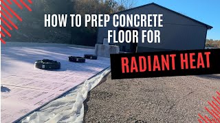 Prepping for Radiant Floor Heat  Commercial Building Addition Ep 3 [upl. by Ardnuek892]