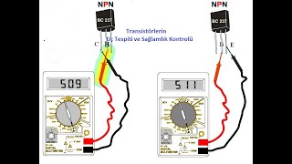 Transistör nedir çalışma prensibi Sağlamlık Kontrolü Elektronik devre elemanı transistör [upl. by Yahsat30]