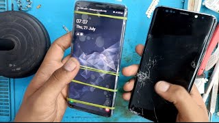 Samsung S9 plus display change priceSamsung S9 plus display replacement🎥🎥 [upl. by Gorges]