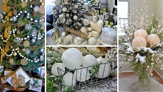 Adorable Snowball Décor Ideas for the Winter Holidays [upl. by Amory]