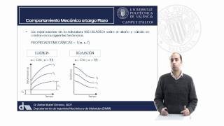 Comportamiento Viscoelástico de Materiales Plásticos  3793  UPV [upl. by Akcimahs85]