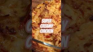 Delicious Creamy Baked Bechamel Chicken Recipe in 30 Minutes 🍗 shorts chickenrecipes [upl. by Ettessil466]