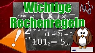 Mathe Rechenregeln  Grundlagen die schnell vergessen werden und wichtig sind [upl. by Nylkcaj706]