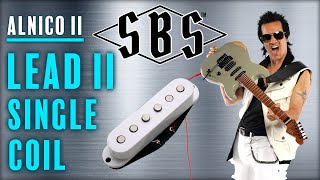 Unbelievable Alnico II Overwound Single Coil Pickups Under 30 SBS Lead II [upl. by Valonia303]