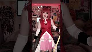 tehe cringe anime cosplay kyoko pmmm madokamagica [upl. by Dnumyar]