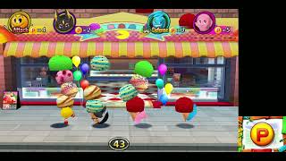 Wobbly Ice Cream  PACMAN Party 3D Minigame Nintendo 3DS 4K [upl. by Supat]