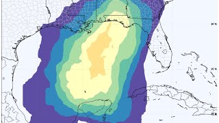 Comenzamos a ver más consenso en los modelos de pronóstico con mayor tendencia al norte del Golfo [upl. by Idur]