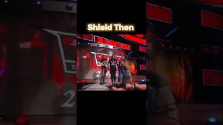 Shield Now vs Then 🥹🥹wwe shorts [upl. by Deacon]