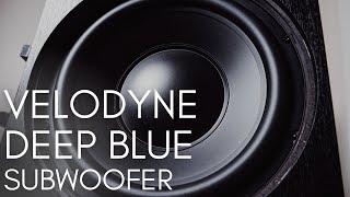 Deep Bass from the Velodyne Deep Blue 15 Inch Subwoofer [upl. by Corder]