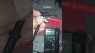 How To Check Resistor Dummy Load 50 Ohm 100W shorts [upl. by Ennayllek]