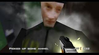 Goldeneye Train 104 3 and 105 IN A ROW no strafe running glitcheat XBOX [upl. by Rene]