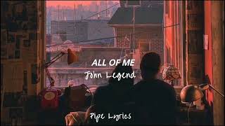 John Legend  All Of Me Sub en Español [upl. by Syxela176]