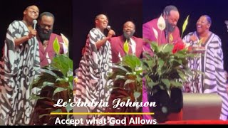 LeAndria Johnson blesses Midnight Musical at 116th Holy Convocation [upl. by Eislrahc]