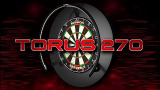 Torus 270  LED Dartboard Light  Mission Darts [upl. by Airotna937]