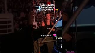 Hailey Bieber The Ultimate Supportive Wife 💖🤝Justin amp Hailey’s Love Story 🌹✨HaileyBieberJustin [upl. by Arimay]