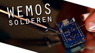 Hoe SOLDEER je een WEMOS  ESP8266 3 [upl. by Thompson]