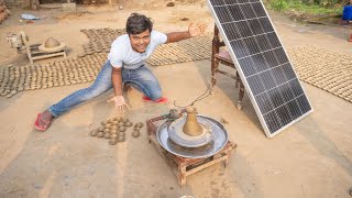 Solar Powered Diya Making Machine Diwali Special [upl. by Kcyrred891]