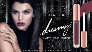 NABLA DREAMY MATTE LIQUID LIPSTICK  LIP SWATCHES 👄 ENG SUB [upl. by Mercuri]