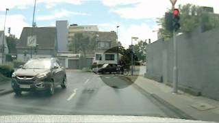 Fahrrad beim Abbiegen BEINAHE  UNFALL [upl. by Gaby]