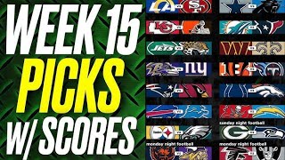 Taylors NFL Week 15 Predictions [upl. by Nyrmac898]