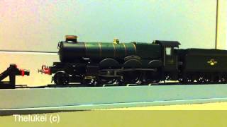 Hornby Dcc Sound Clun Castle In Action [upl. by Novyak825]