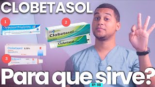 CLOBETASOL PARA QUE SIRVE  3 COSAS [upl. by Mehala]