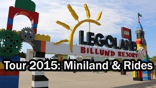 LEGOLAND Billund Tour 2015 Miniland amp Rides [upl. by Annohsat]