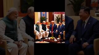 quotWorld Leaders Unplugged Modi Putin Trump amp Kim Share Tea and Tales in a Cozy Settingquotaishorts [upl. by Yaj]