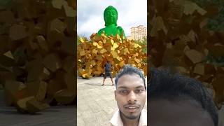 Unblocked Budha statue 🗽 3D Spacial Effect shorts 3d [upl. by Caesaria519]